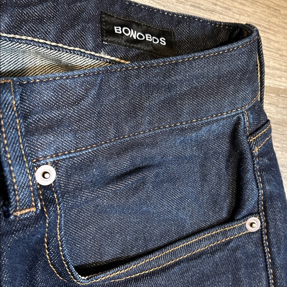 Bonobos Dark Indigo Denim - Picture 4 of 6